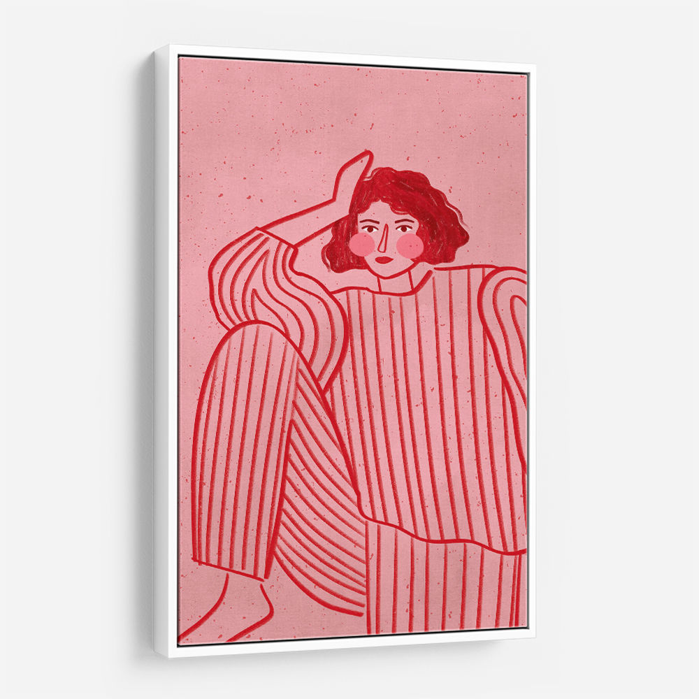 The Woman With the Striped Pajama