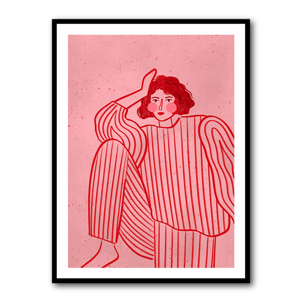The Woman With the Striped Pajama
