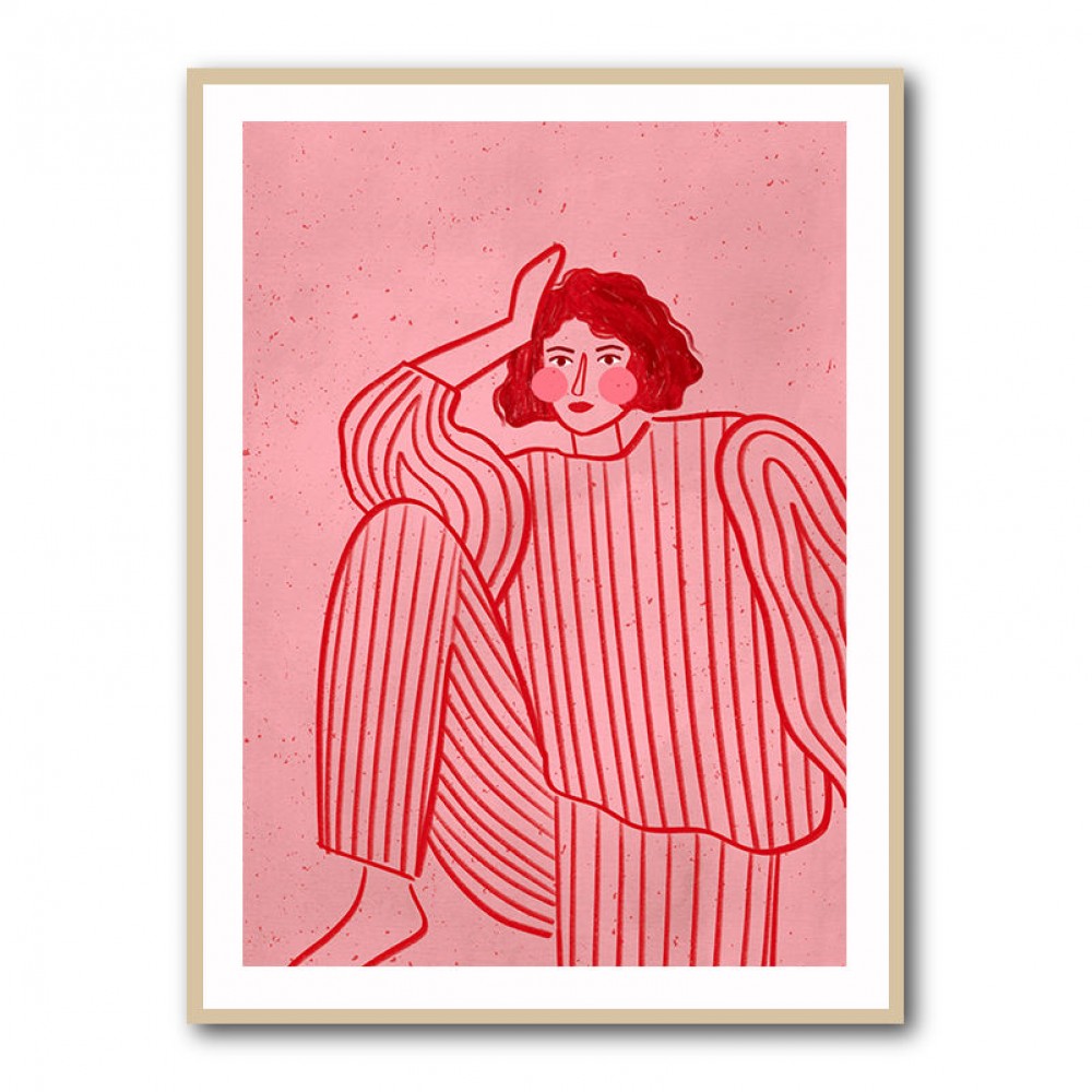 The Woman With the Striped Pajama
