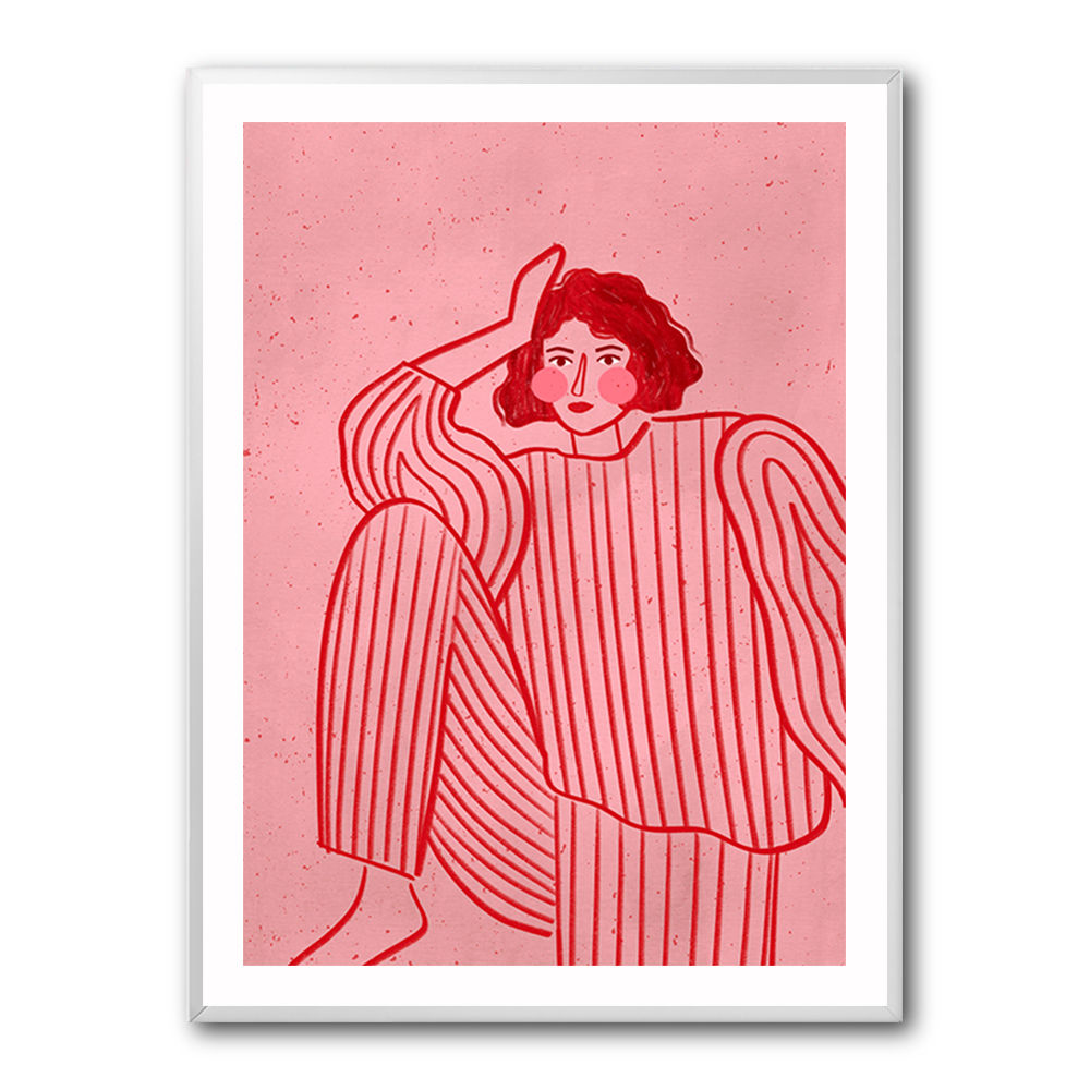 The Woman With the Striped Pajama