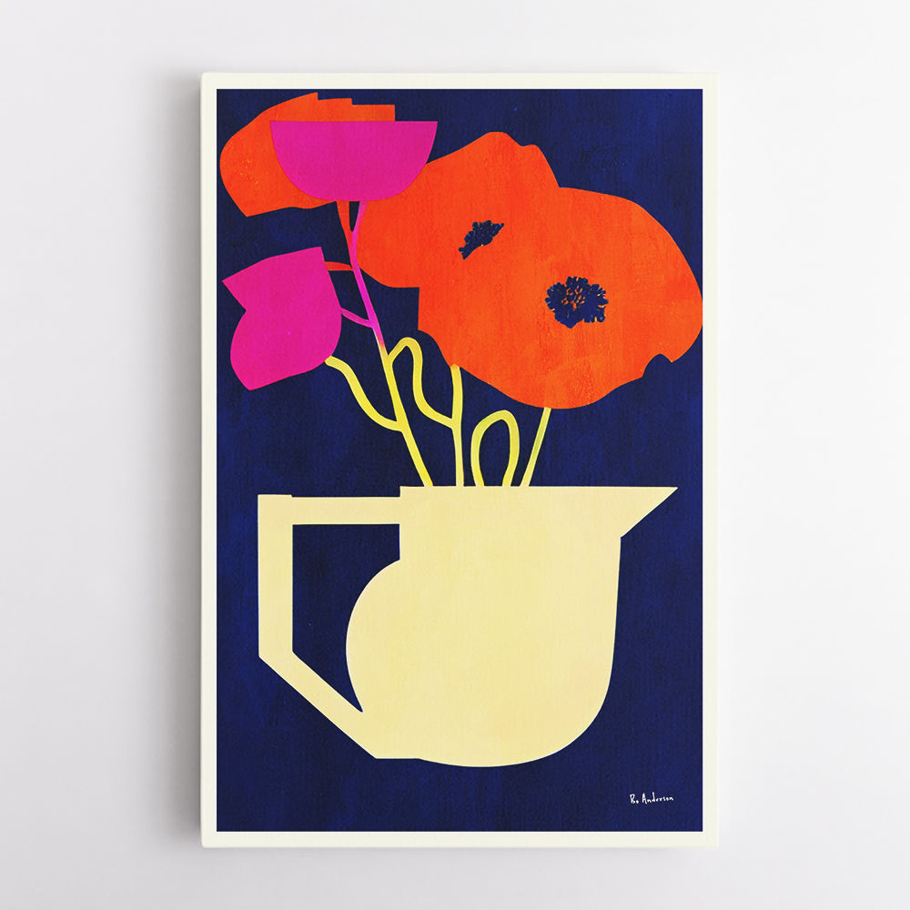 Bright A Sunny Poppies Wall Art Bright A Sunny Poppies Wall Art