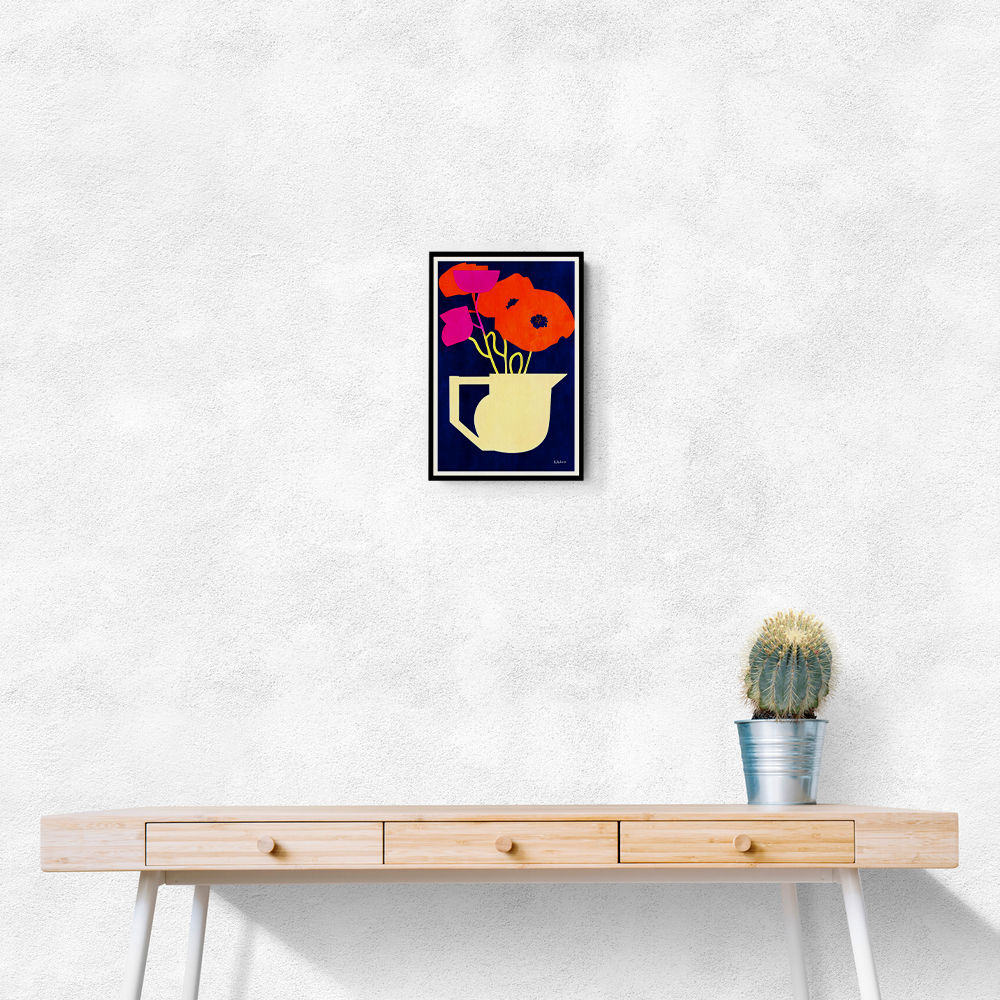 Bright A Sunny Poppies Wall Art Bright A Sunny Poppies Wall Art