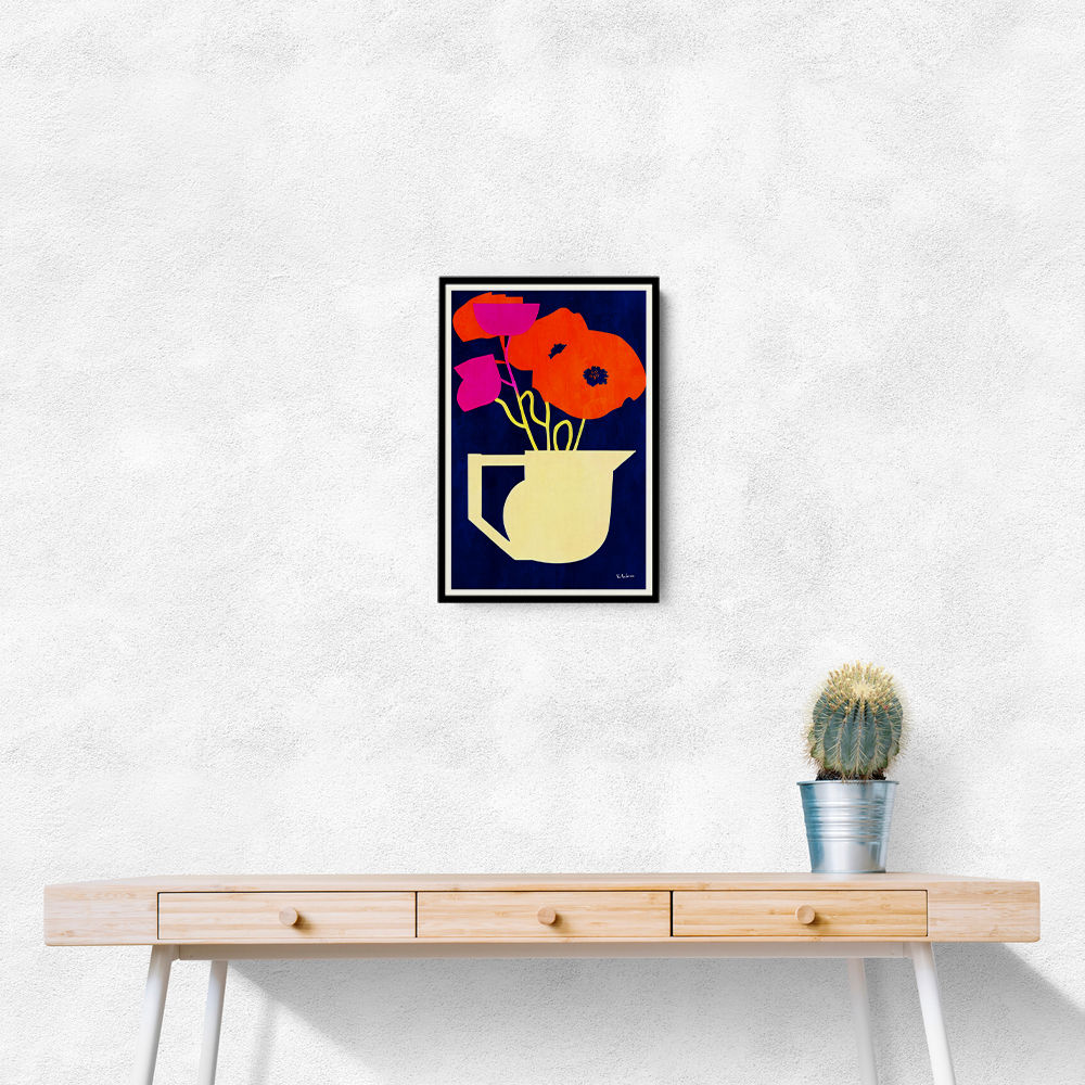 Bright A Sunny Poppies Wall Art Bright A Sunny Poppies Wall Art