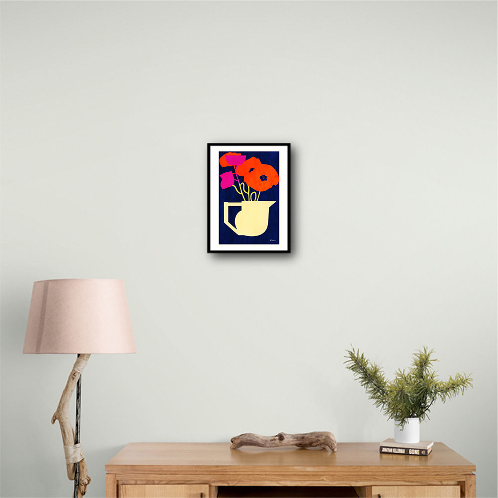 Bright A Sunny Poppies Wall Art Bright A Sunny Poppies Wall Art
