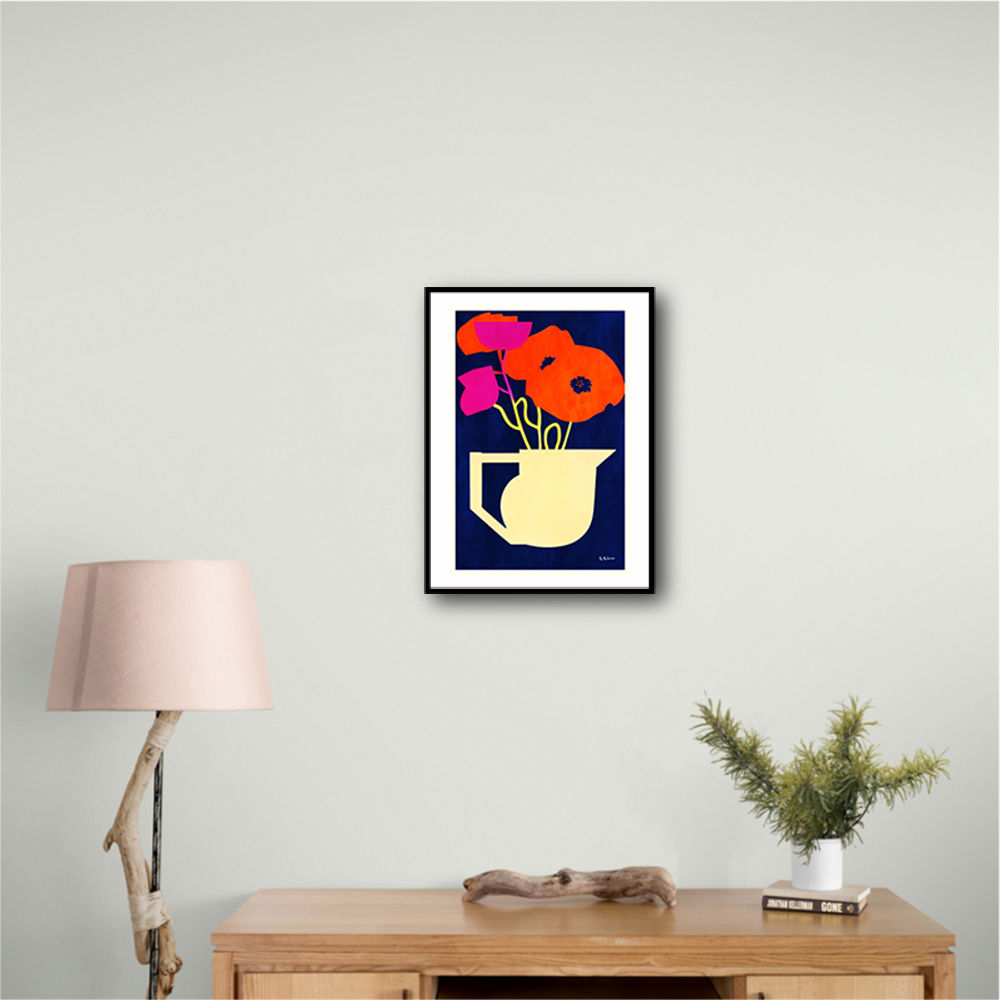 Bright A Sunny Poppies Wall Art Bright A Sunny Poppies Wall Art