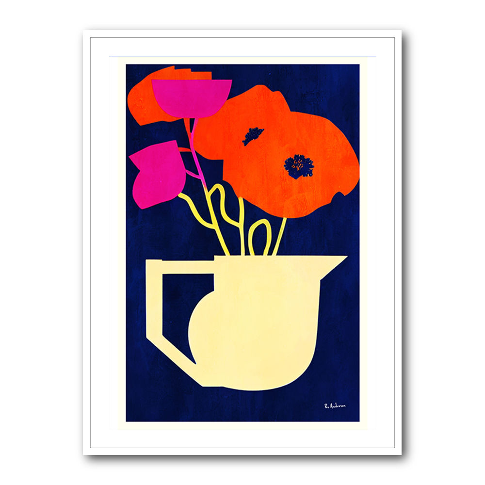 Bright A Sunny Poppies Wall Art Bright A Sunny Poppies Wall Art