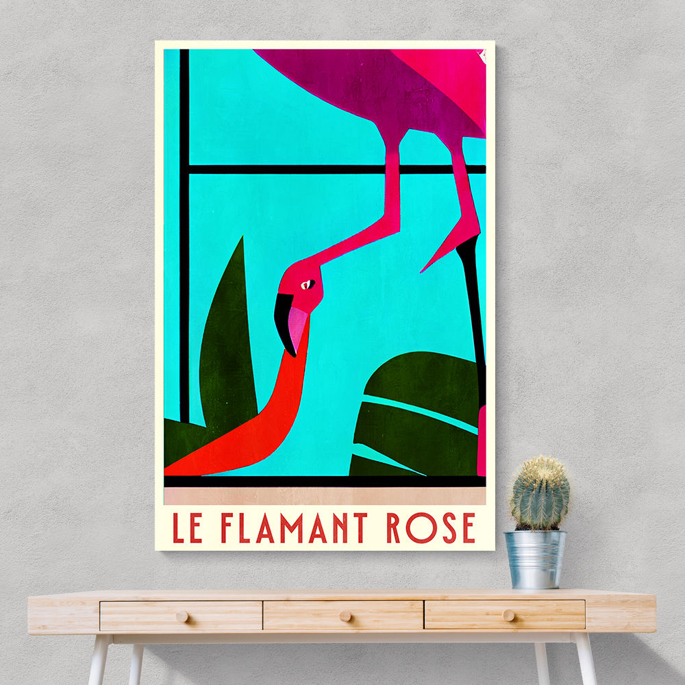Le Flamant Rose Wall Art Le Flamant Rose Wall Art