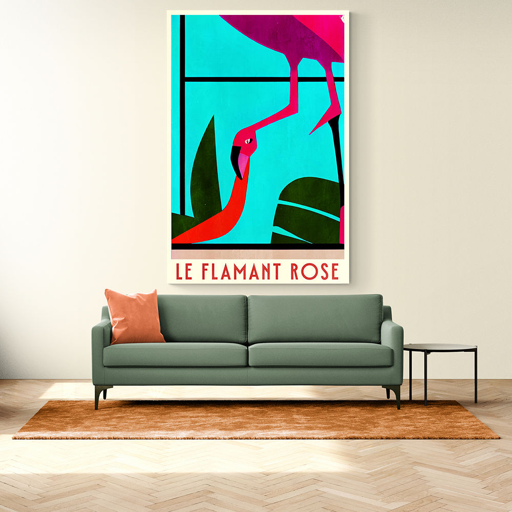 Le Flamant Rose Wall Art Le Flamant Rose Wall Art