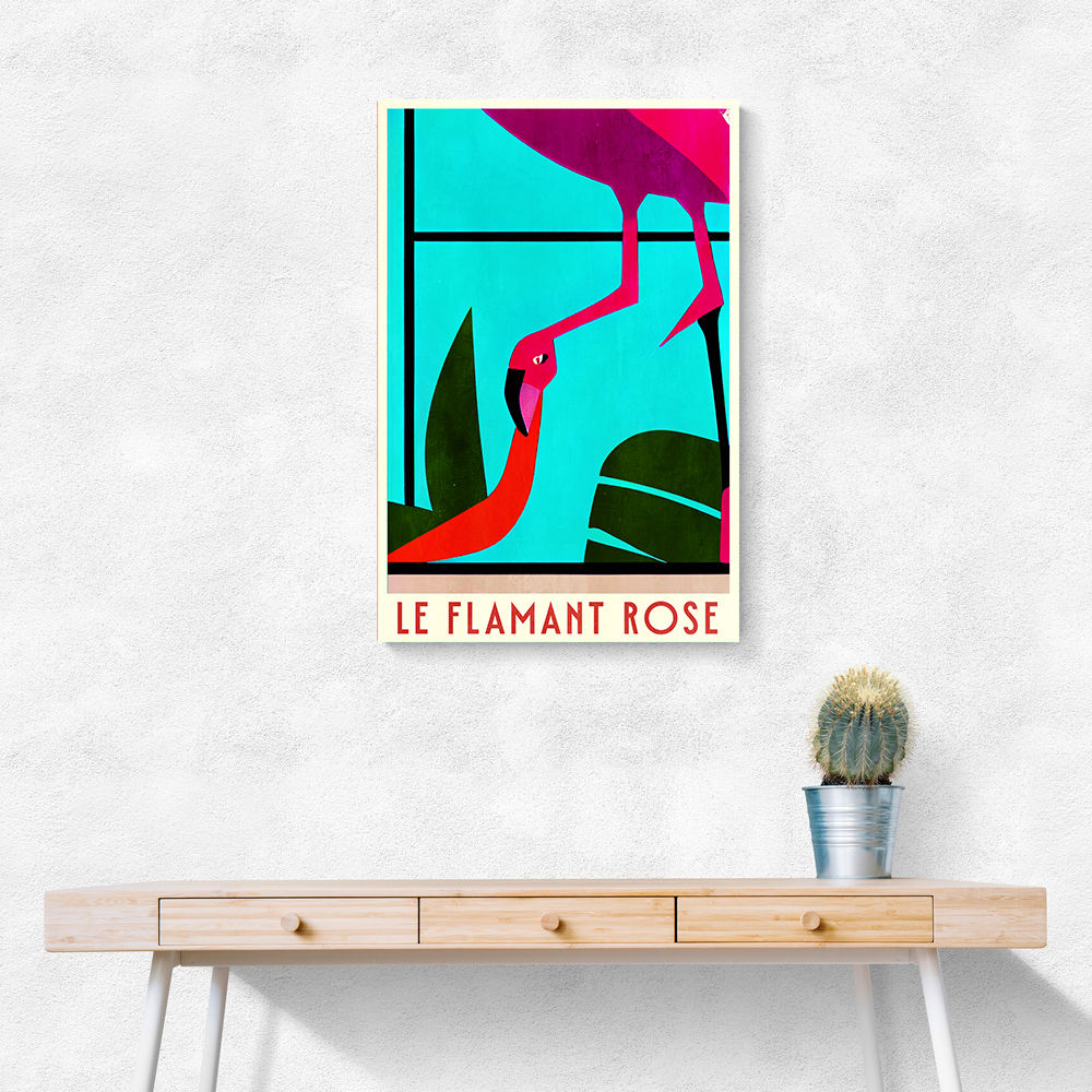 Le Flamant Rose Wall Art Le Flamant Rose Wall Art