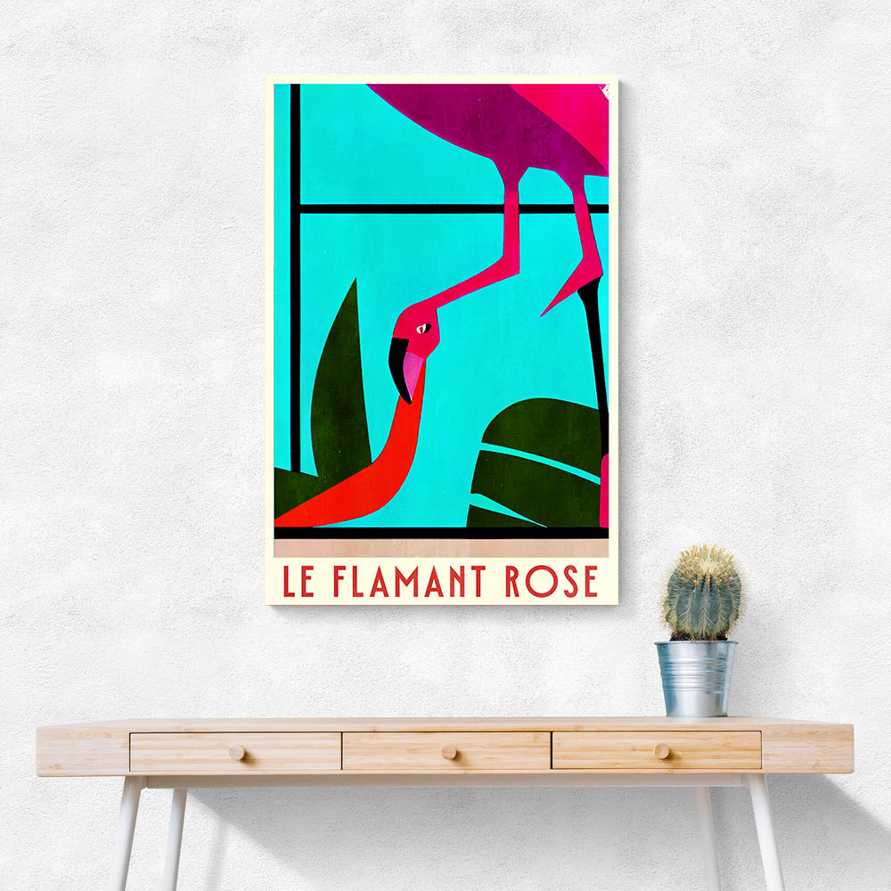 Le Flamant Rose Wall Art Le Flamant Rose Wall Art