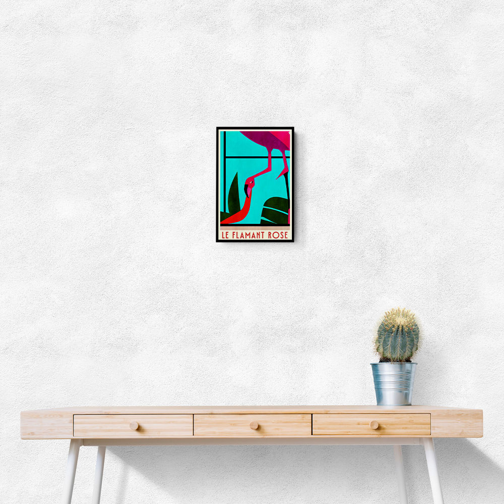Le Flamant Rose Wall Art Le Flamant Rose Wall Art