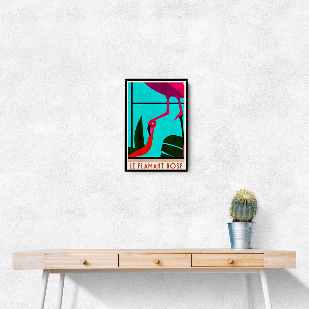 Le Flamant Rose Wall Art Le Flamant Rose Wall Art