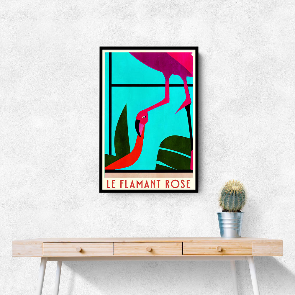 Le Flamant Rose Wall Art Le Flamant Rose Wall Art