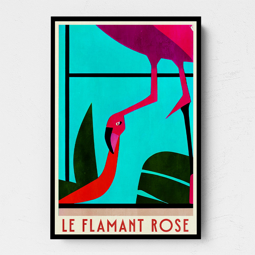 Le Flamant Rose Wall Art Le Flamant Rose Wall Art