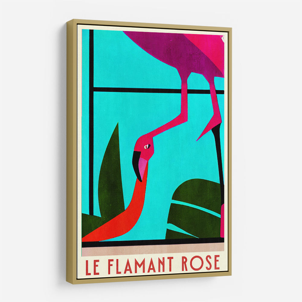Le Flamant Rose Wall Art Le Flamant Rose Wall Art