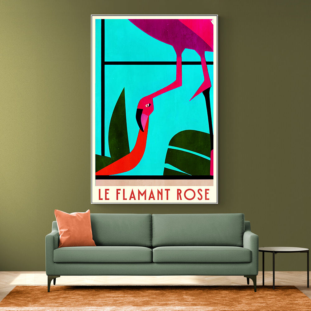 Le Flamant Rose Wall Art Le Flamant Rose Wall Art