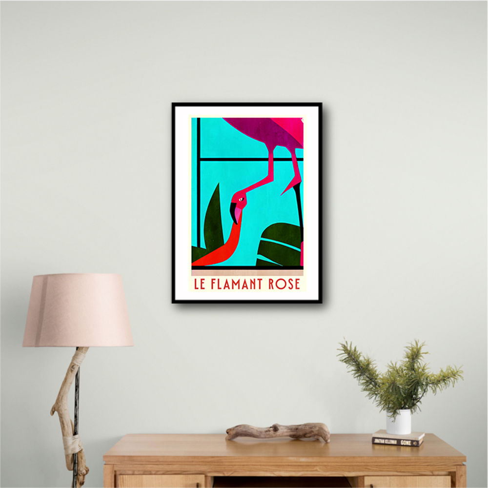 Le Flamant Rose Wall Art Le Flamant Rose Wall Art
