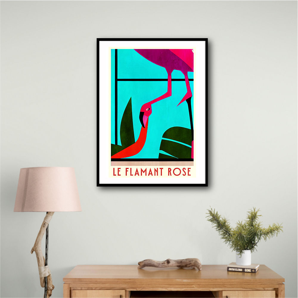 Le Flamant Rose Wall Art Le Flamant Rose Wall Art