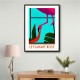 Le Flamant Rose Wall Art Le Flamant Rose Wall Art