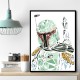 Boba Fett Abstract