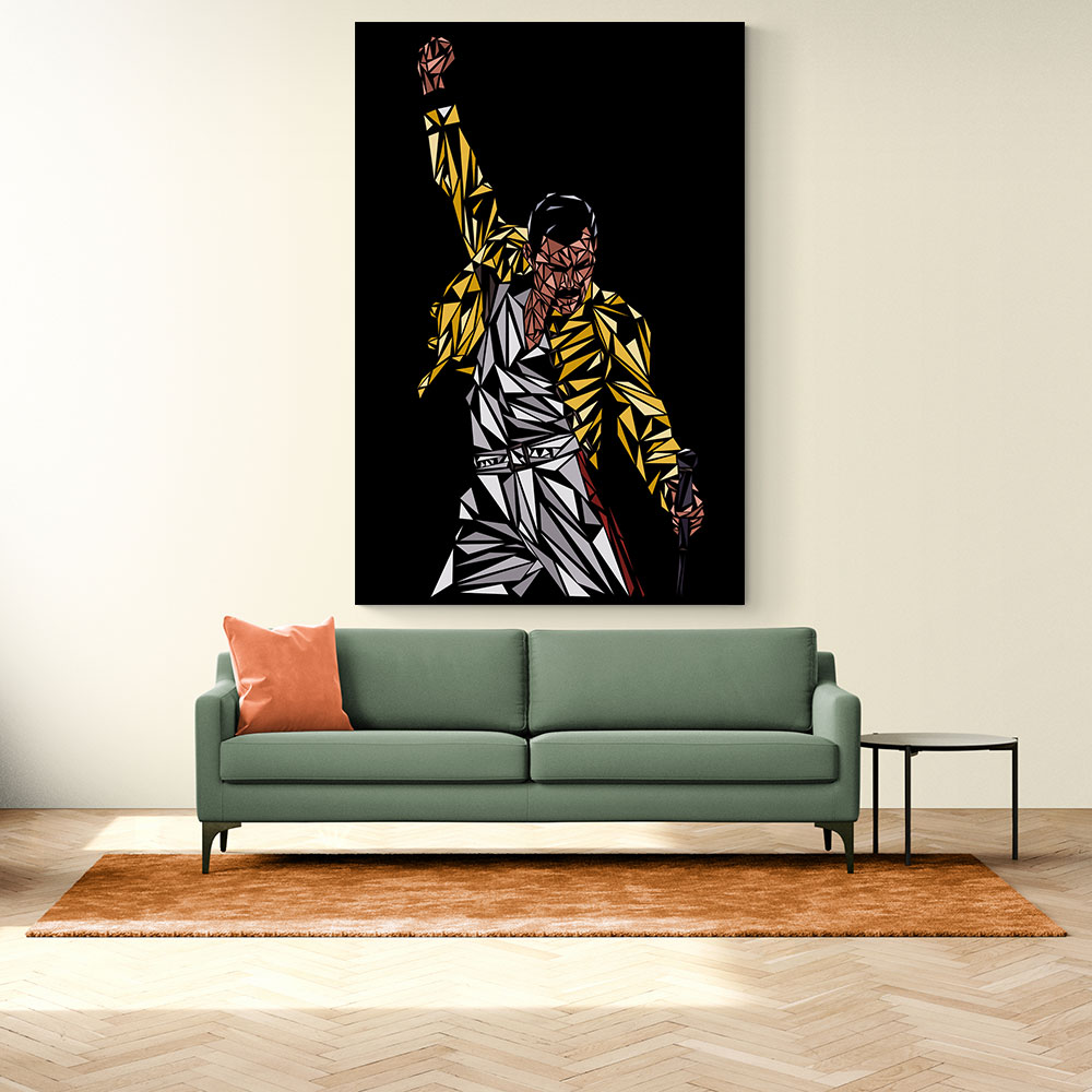 Freddy Mercury Abstract