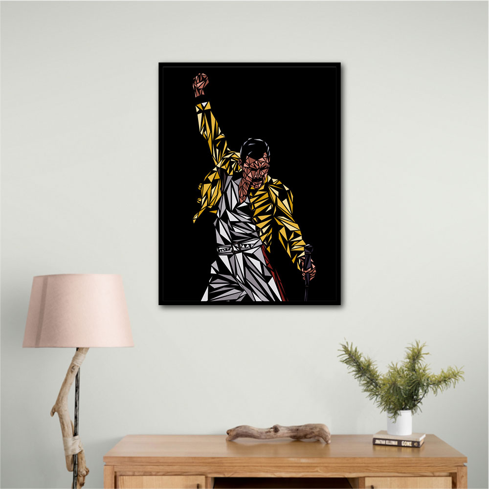 Freddy Mercury Abstract