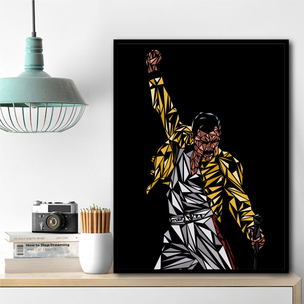 Freddy Mercury Abstract