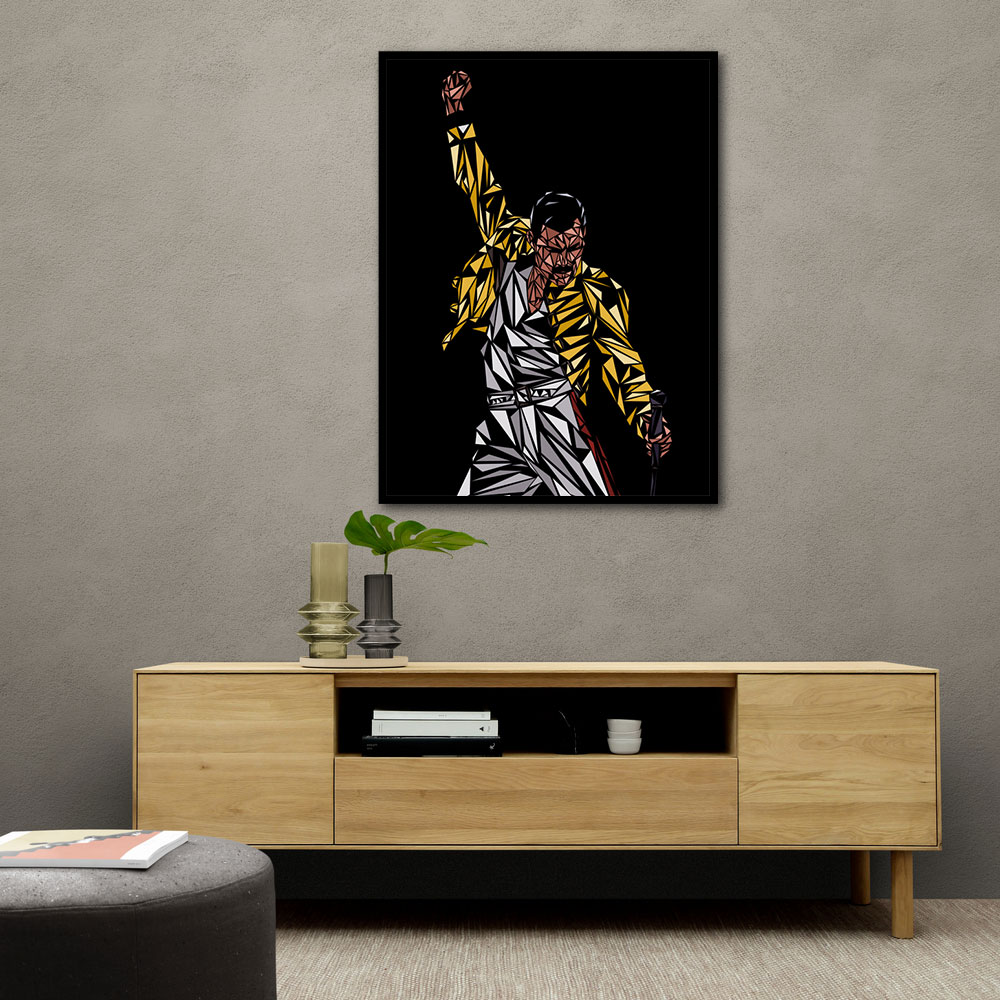 Freddy Mercury Abstract