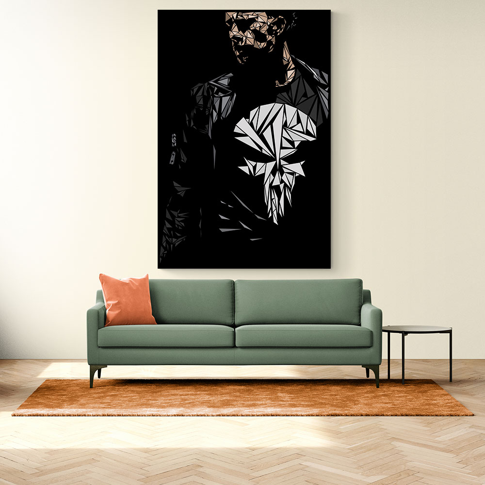 The Punisher Abstract