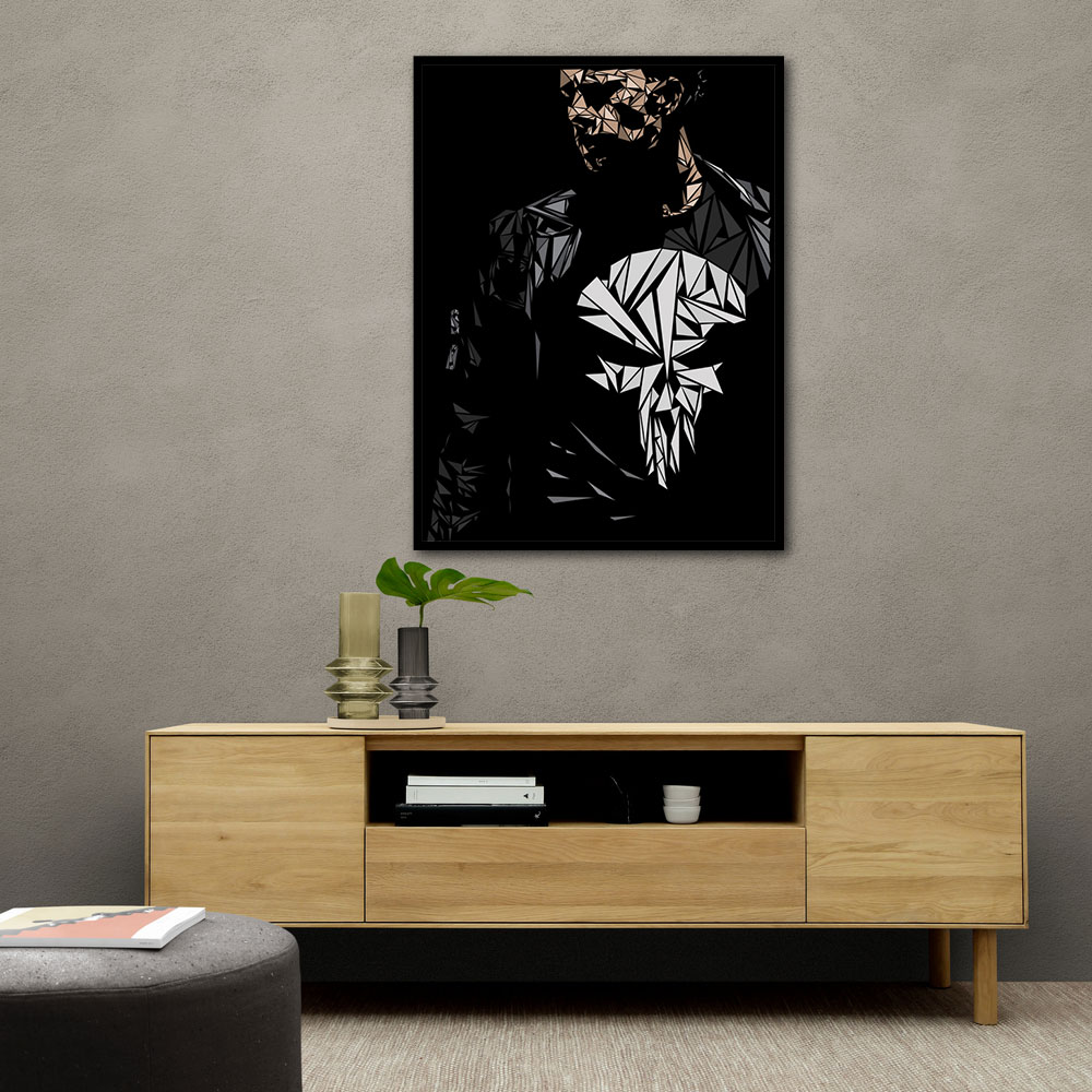 The Punisher Abstract