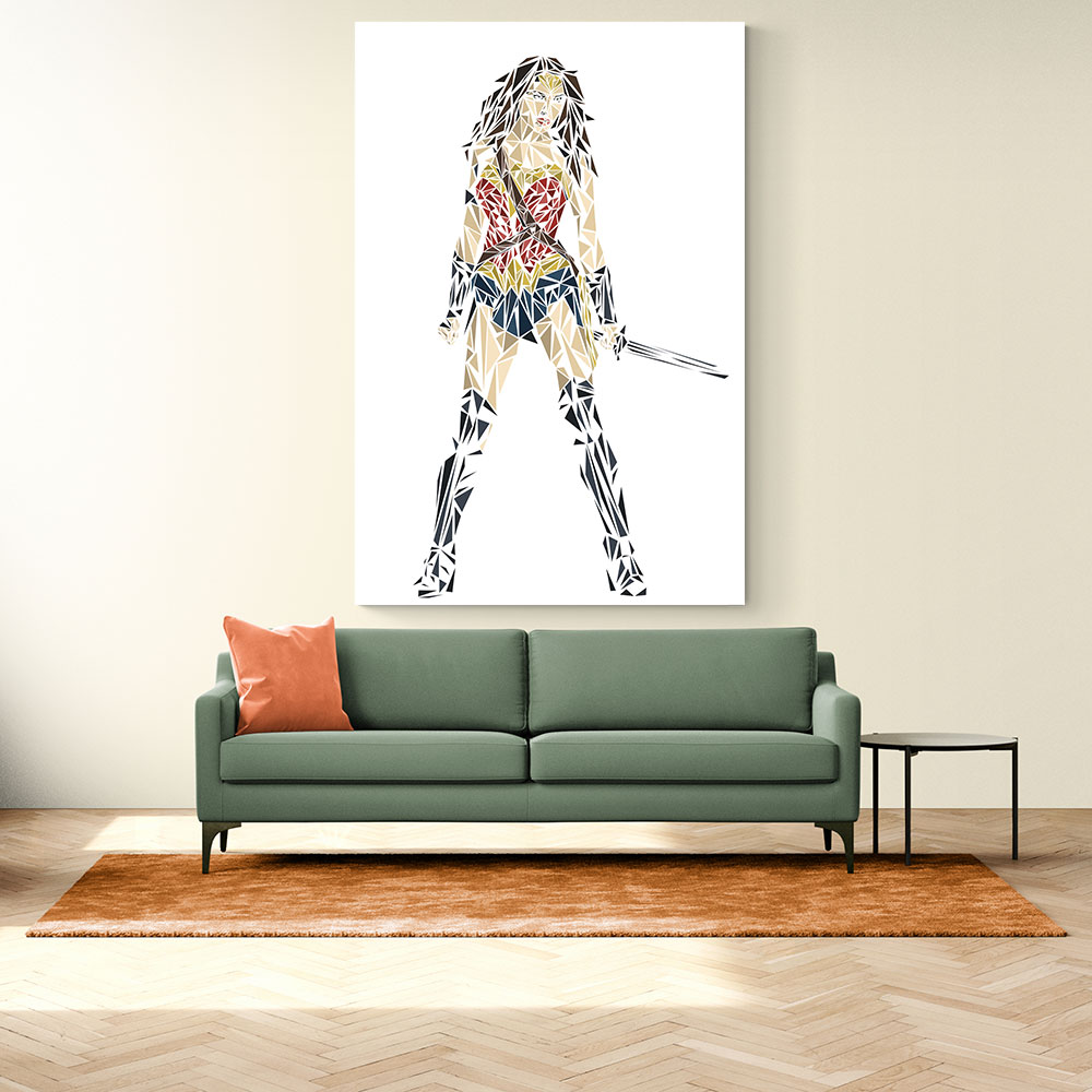 Wonder Woman Abstract