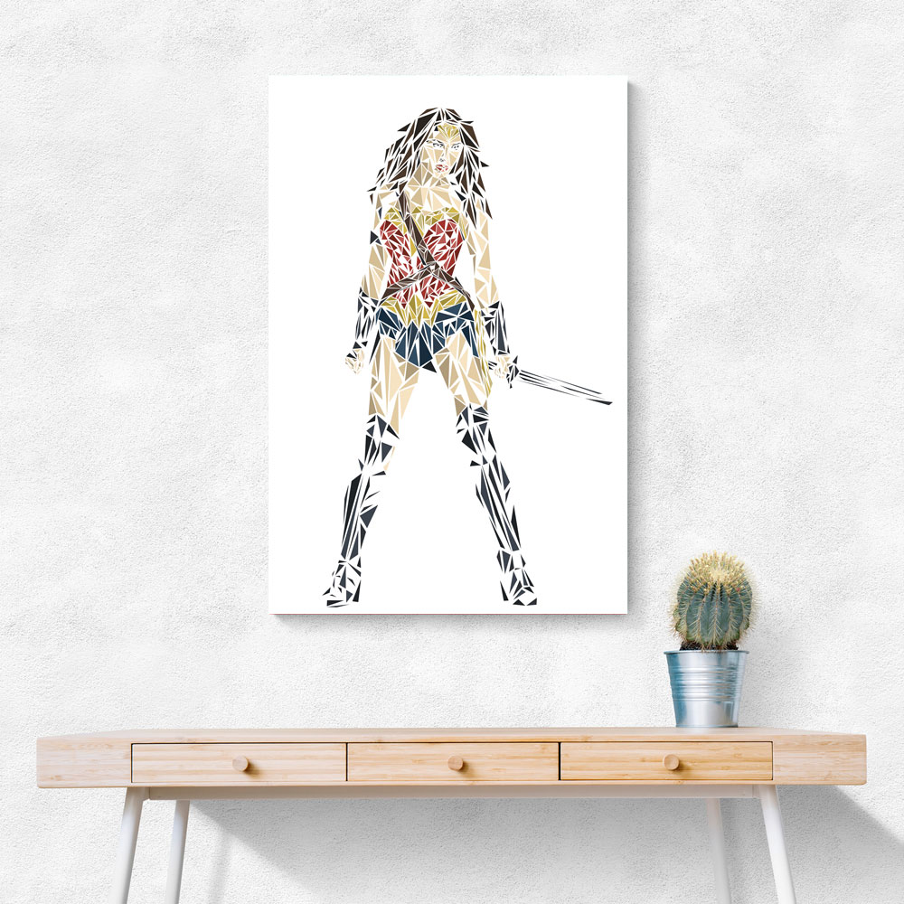 Wonder Woman Abstract