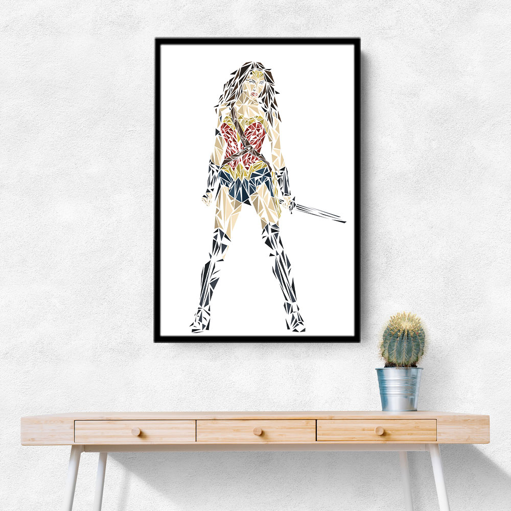 Wonder Woman Abstract