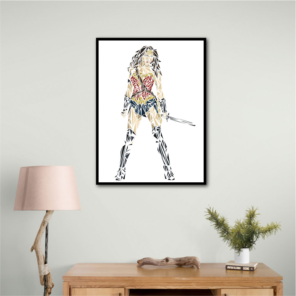 Wonder Woman Abstract