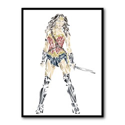 Wonder Woman Abstract