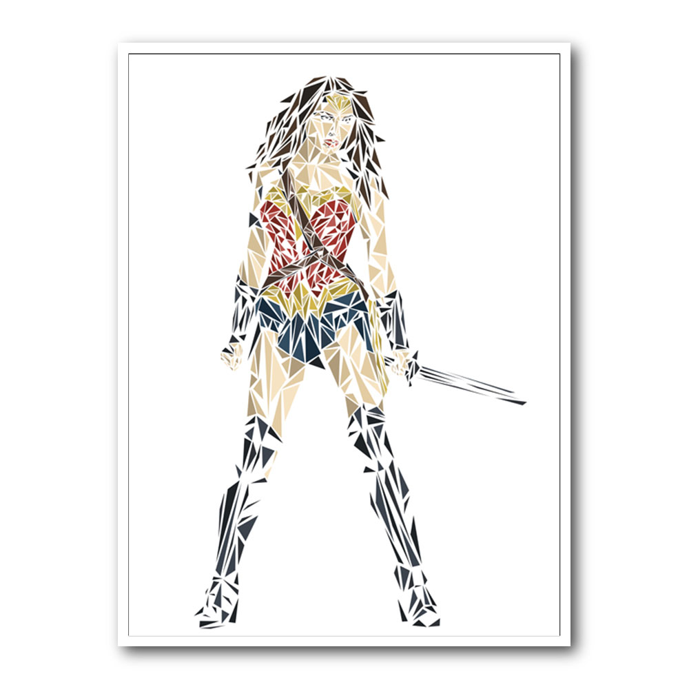 Wonder Woman Abstract