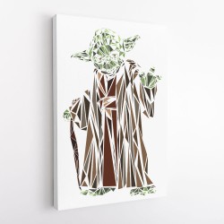 Yoda Abstract Wall Art