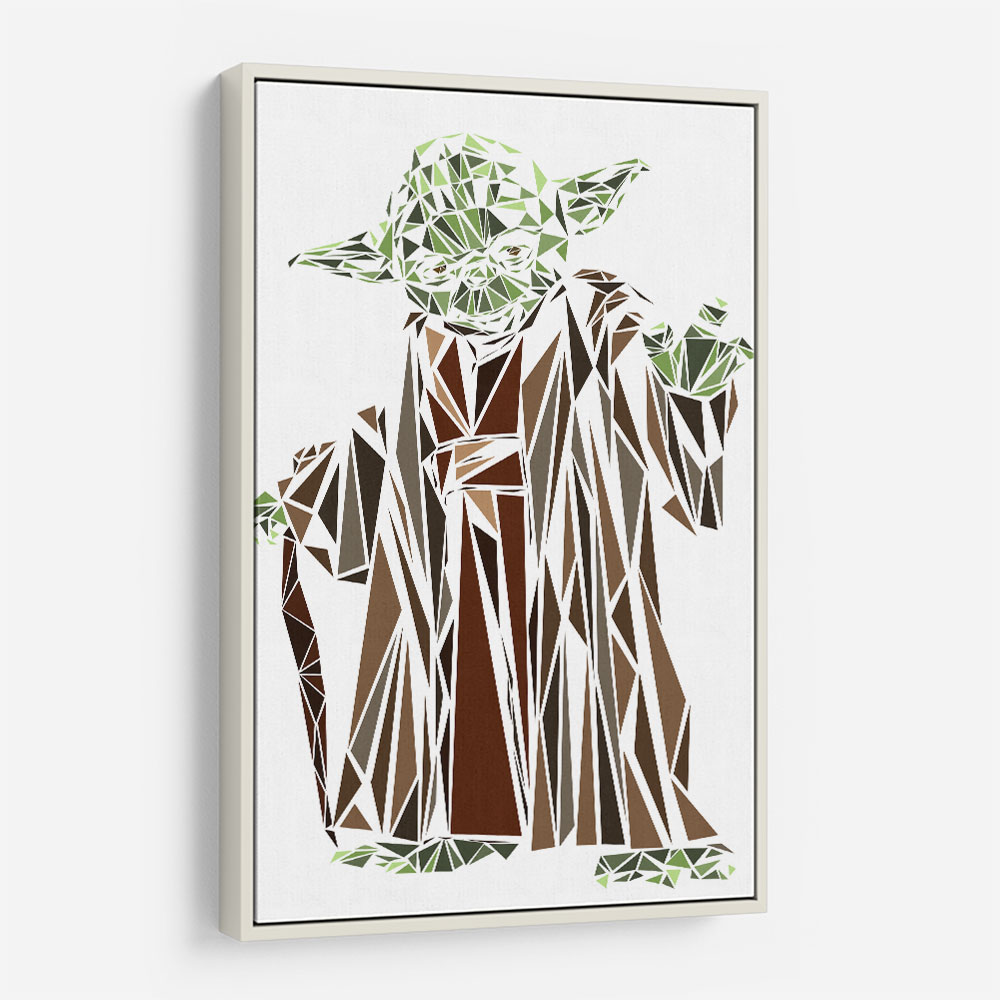 Yoda Abstract Wall Art