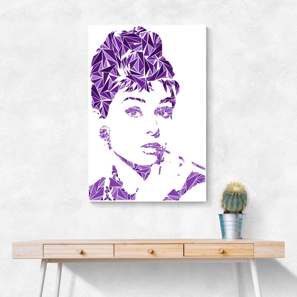 Audrey Hepburn Abstract