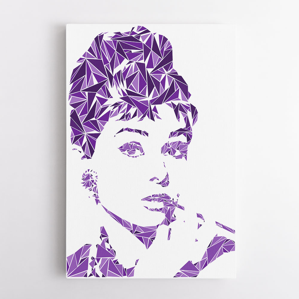 Audrey Hepburn Abstract