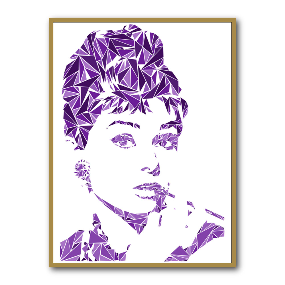 Audrey Hepburn Abstract