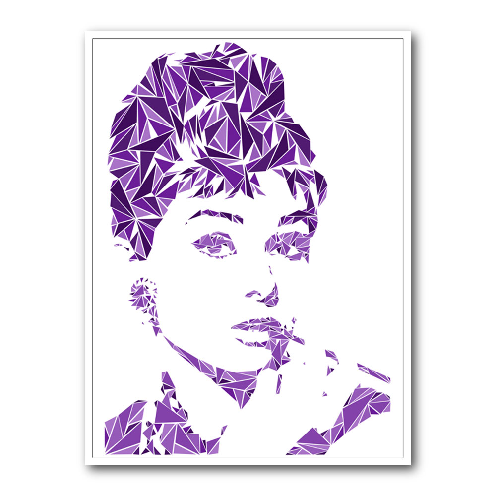 Audrey Hepburn Abstract