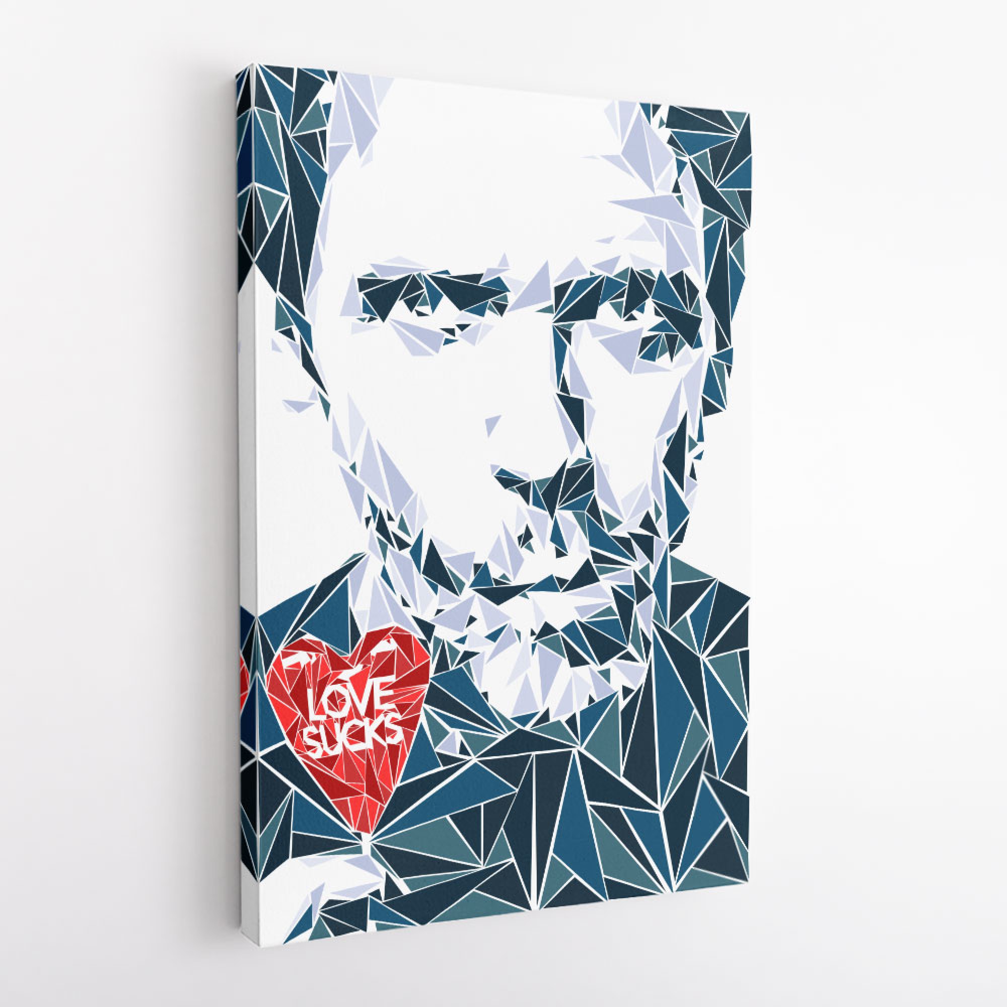 House Abstract Wall Art