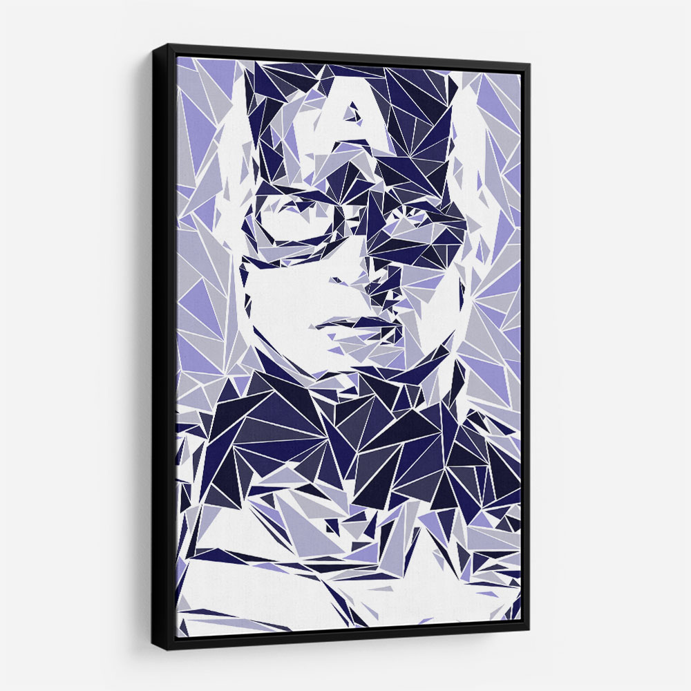 Captain America Abstract