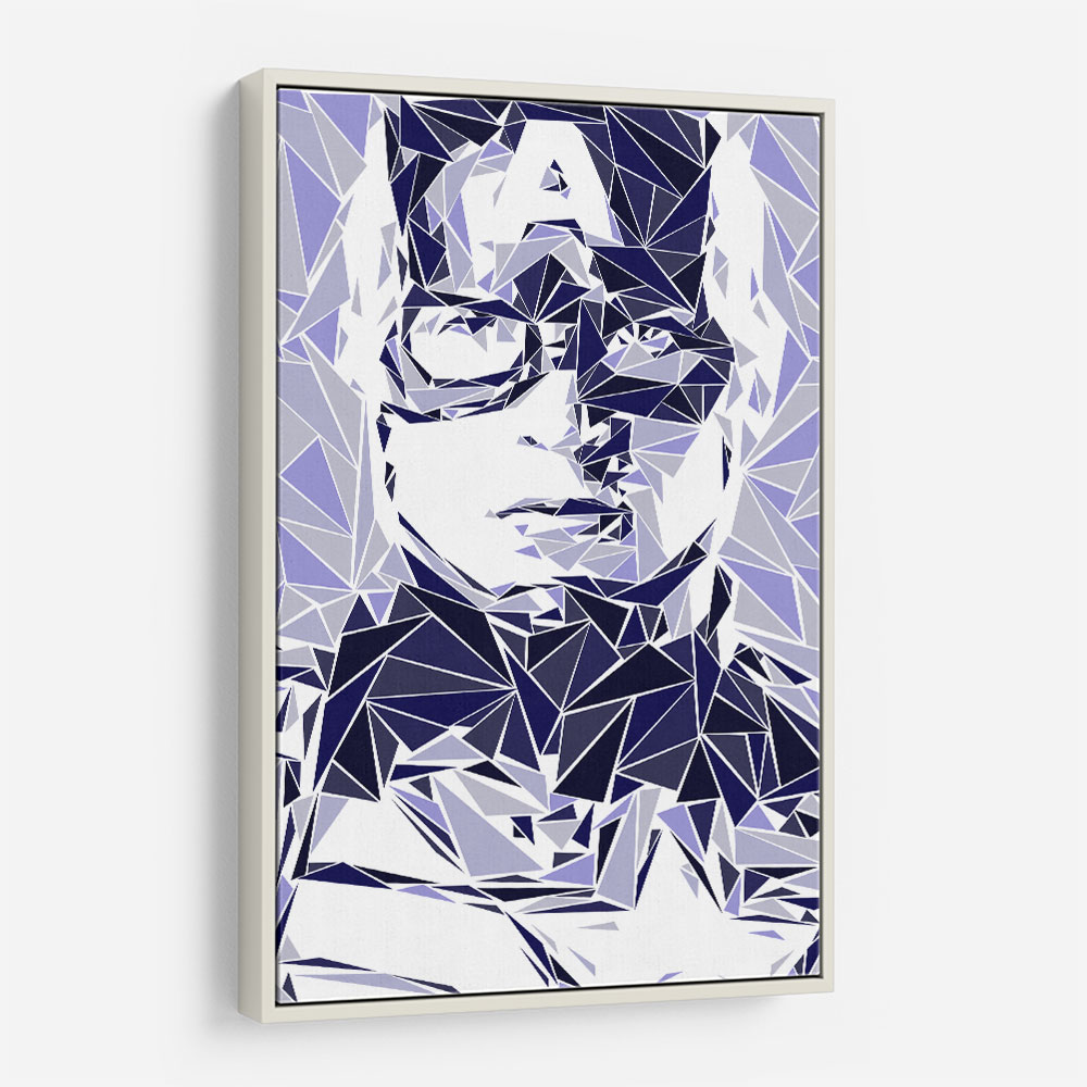 Captain America Abstract