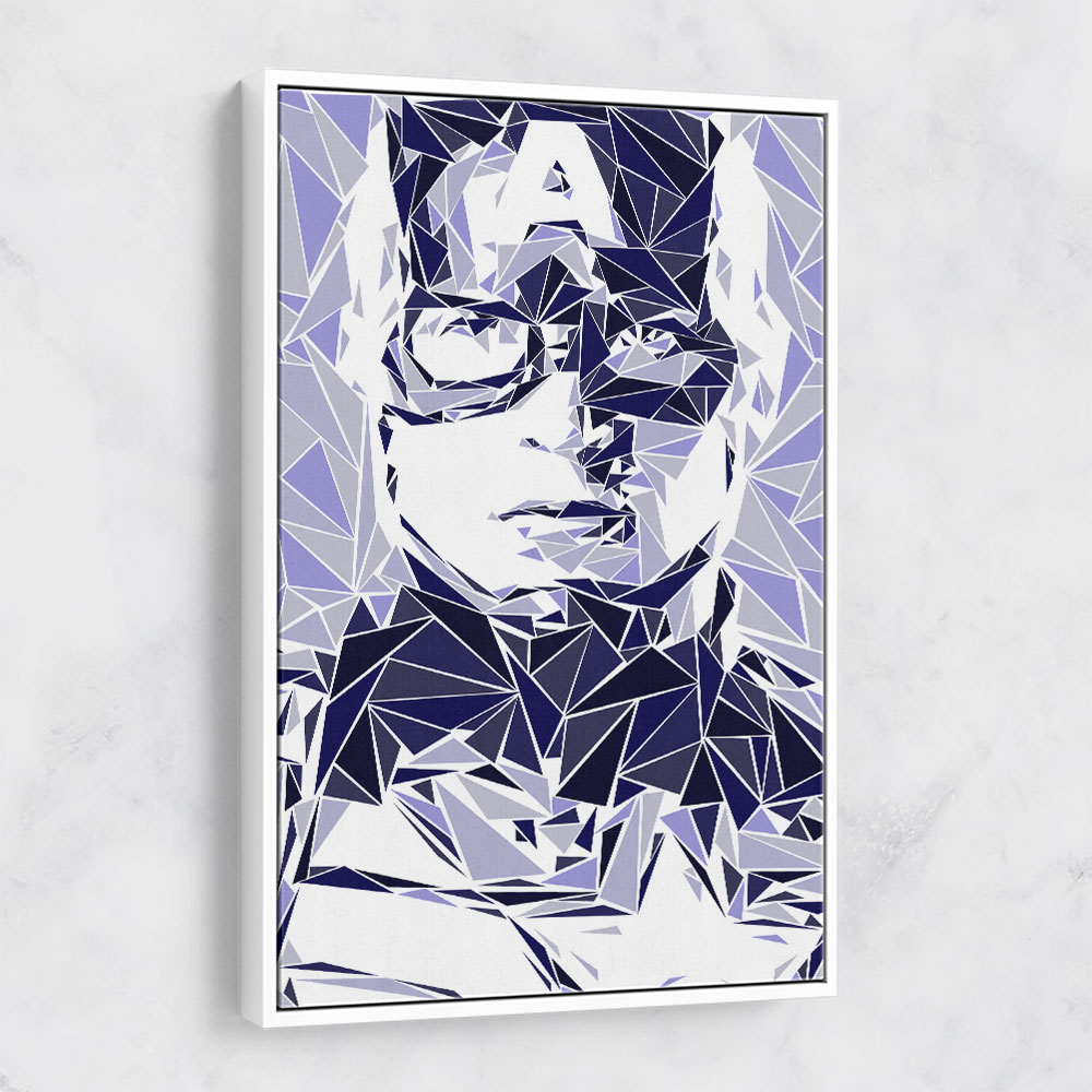 Captain America Abstract