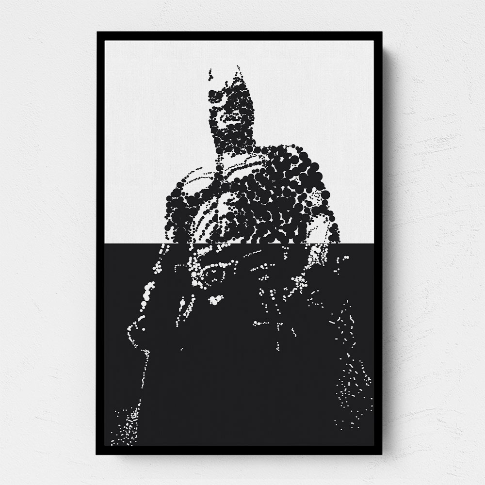 Batman Abstract Wall Art