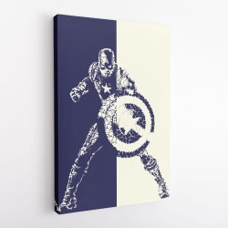 Captain America Abstract