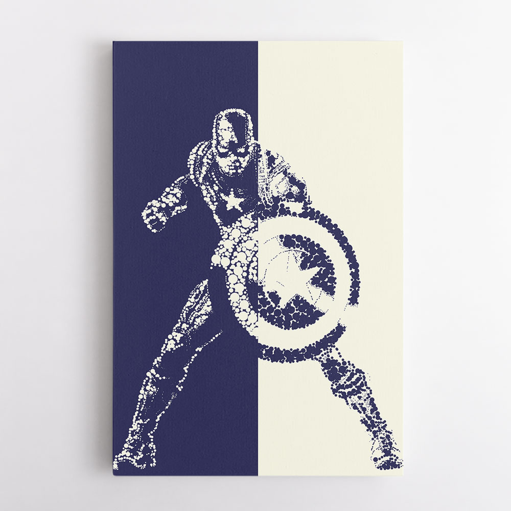 Captain America Abstract