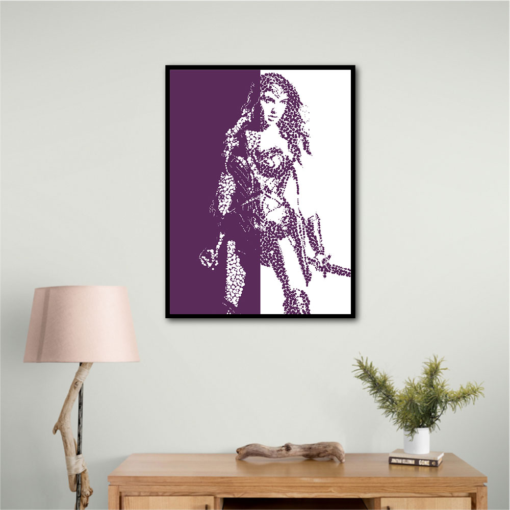 Wonder Woman Abstract